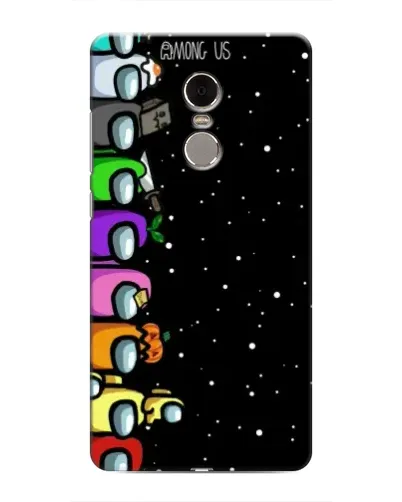 Чохол для Xiaomi Redmi Note 4 з картинкою «Команда Among Us»