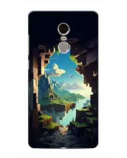 Чохол для Xiaomi Redmi Note 4 з картинкою «Вид з печери»