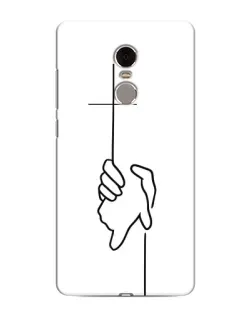 Чехол для Xiaomi Redmi Note 4 с картинкой «Рука держит» Чехол для Xiaomi Redmi Note 4 с картинкой «Рука держит»