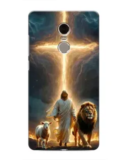Чехол для Xiaomi Redmi Note 4 с картинкой «Лев Иуды и Свет» Чехол для Xiaomi Redmi Note 4 с картинкой «Лев Иуды и Свет»