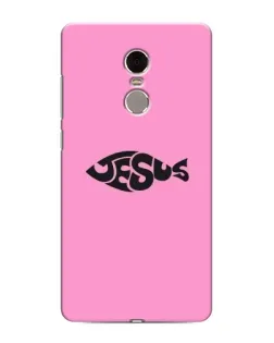Чехол для Xiaomi Redmi Note 4 с картинкой «Розовый символ Jesus» Чехол для Xiaomi Redmi Note 4 с картинкой «Розовый символ Jesus»