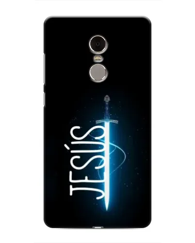 Чехол для Xiaomi Redmi Note 4 с картинкой «Меч Духа Jesus» Чехол для Xiaomi Redmi Note 4 с картинкой «Меч Духа Jesus»
