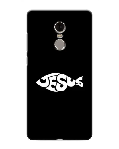Чехол для Xiaomi Redmi Note 4 с картинкой «Рыба Jesus» Чехол для Xiaomi Redmi Note 4 с картинкой «Рыба Jesus»
