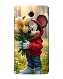 Чехол для Xiaomi Redmi Note 4 с картинкой «Микки с тюльпанами» Чехол для Xiaomi Redmi Note 4 с картинкой «Микки с тюльпанами»