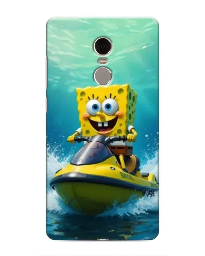 Чохол для Xiaomi Redmi Note 4 з картинкою «Спанч Боб на гідроциклі» Чохол для Xiaomi Redmi Note 4 з картинкою «Спанч Боб на гідроциклі»