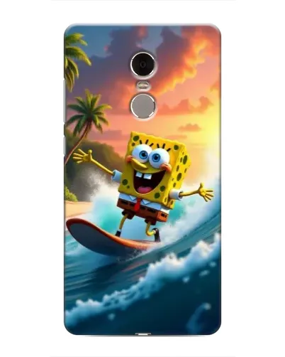 Чохол для Xiaomi Redmi Note 4 з картинкою «Губка Боб серфінгіст» Чохол для Xiaomi Redmi Note 4 з картинкою «Губка Боб серфінгіст»