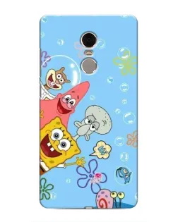 Чехол для Xiaomi Redmi Note 4 с картинкой «Веселые пузырьки» Чехол для Xiaomi Redmi Note 4 с картинкой «Веселые пузырьки»