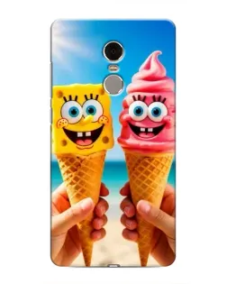 Чехол для Xiaomi Redmi Note 4 с картинкой «Спанч Боб мороженое» Чехол для Xiaomi Redmi Note 4 с картинкой «Спанч Боб мороженое»