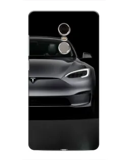 Чохол для Xiaomi Redmi Note 4 з картинкою «Tesla Model S Look»