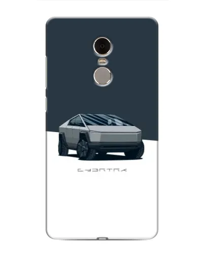 Чохол для Xiaomi Redmi Note 4 з картинкою «Сріблястий Cybertruck Tesla» Чохол для Xiaomi Redmi Note 4 з картинкою «Сріблястий Cybertruck Tesla»