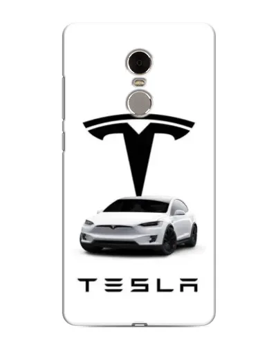 Чохол для Xiaomi Redmi Note 4 з картинкою «Tesla White Style» Чохол для Xiaomi Redmi Note 4 з картинкою «Tesla White Style»