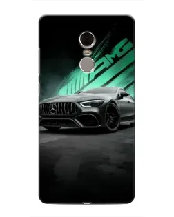 Чехол для Xiaomi Redmi Note 4 с картинкой «Темный Mercedes AMG» Чехол для Xiaomi Redmi Note 4 с картинкой «Темный Mercedes AMG»