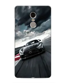 Чехол для Xiaomi Redmi Note 4 с картинкой «Гоночный Mercedes AMG» Чехол для Xiaomi Redmi Note 4 с картинкой «Гоночный Mercedes AMG»