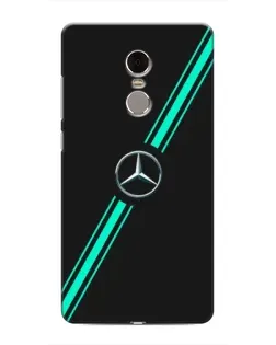 Чехол для Xiaomi Redmi Note 4 с картинкой «Спортивные линии Mercedes» Чехол для Xiaomi Redmi Note 4 с картинкой «Спортивные линии Mercedes»