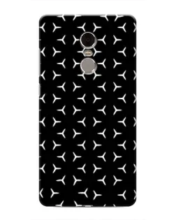 Чехол для Xiaomi Redmi Note 4 с картинкой «Mercedes паттерн звезд» Чехол для Xiaomi Redmi Note 4 с картинкой «Mercedes паттерн звезд»