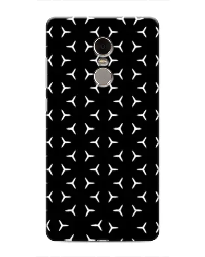 Чехол для Xiaomi Redmi Note 4 с картинкой «Mercedes паттерн звезд» Чехол для Xiaomi Redmi Note 4 с картинкой «Mercedes паттерн звезд»
