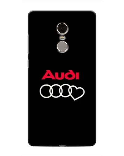 Чохол для Xiaomi Redmi Note 4 з картинкою «Логотип Audi Heart»