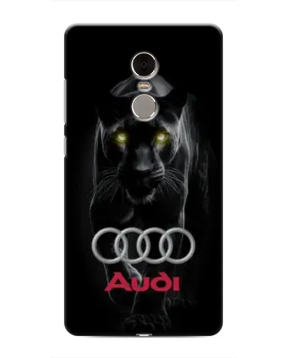 Чохол для Xiaomi Redmi Note 4 з картинкою «Пантера та Audi»