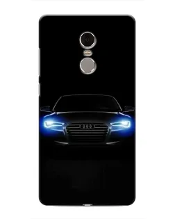 Чохол для Xiaomi Redmi Note 4 з картинкою «Audi в неоні»