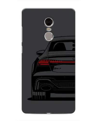 Чохол для Xiaomi Redmi Note 4 з картинкою «Задня частина Audi — арт»
