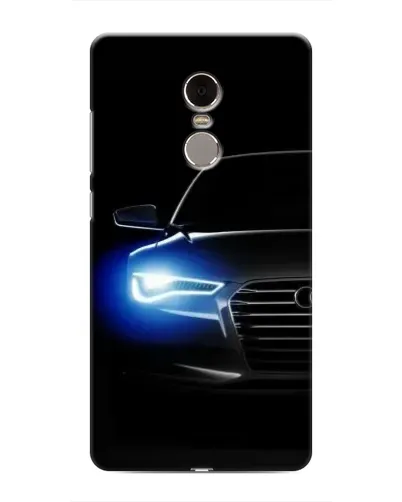 Чохол для Xiaomi Redmi Note 4 з картинкою «Неоновий погляд Audi»