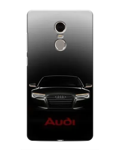 Чохол для Xiaomi Redmi Note 4 з картинкою «Audi — градієнтний контур»