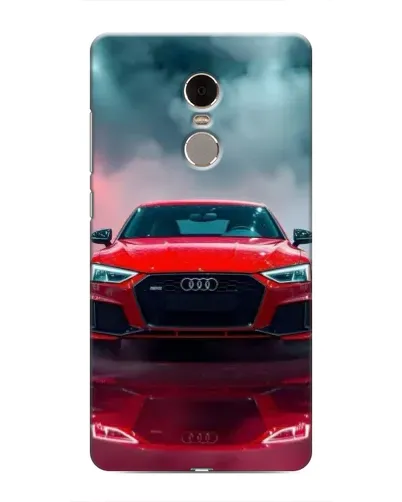 Чохол для Xiaomi Redmi Note 4 з картинкою «Audi RS — червоний стиль»