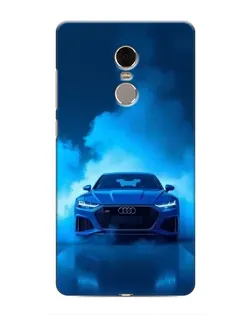 Чохол для Xiaomi Redmi Note 4 з картинкою «Audi — блакитна енергія»