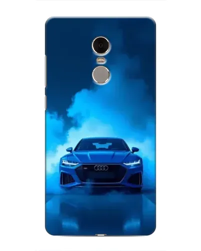 Чохол для Xiaomi Redmi Note 4 з картинкою «Audi — блакитна енергія»