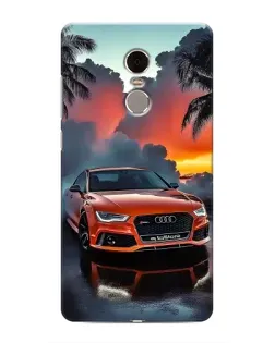 Чохол для Xiaomi Redmi Note 4 з картинкою «Audi — захід сонця»