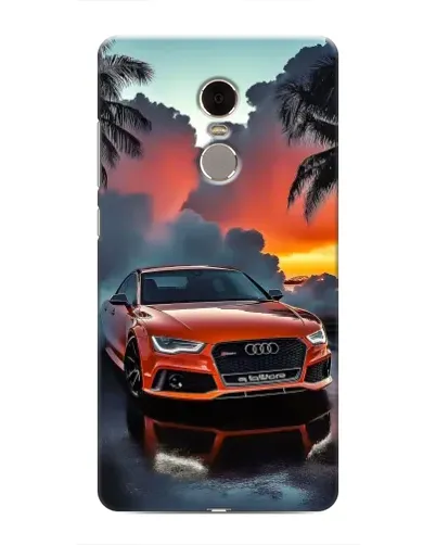 Чохол для Xiaomi Redmi Note 4 з картинкою «Audi — захід сонця»