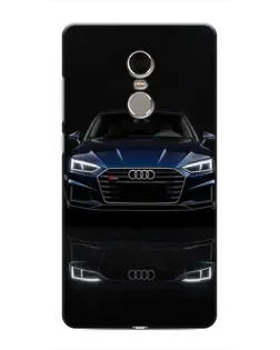Чохол для Xiaomi Redmi Note 4 з картинкою «Audi — нічне відображення»