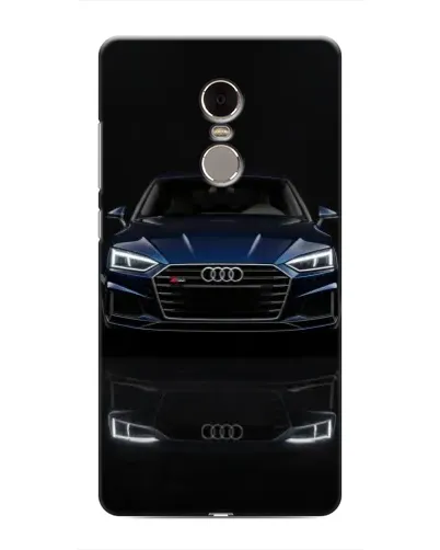 Чохол для Xiaomi Redmi Note 4 з картинкою «Audi — нічне відображення»