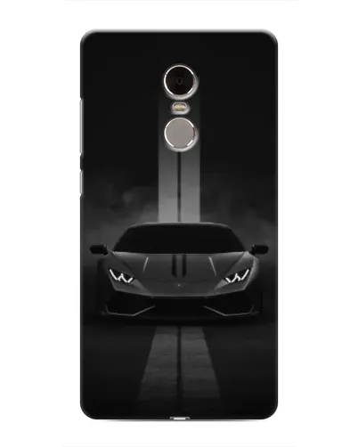 Чехол для Xiaomi Redmi Note 4 с картинкой «Lamborghini симметрия дорог»