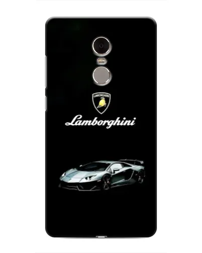 Чехол для Xiaomi Redmi Note 4 с картинкой «Логотип Lamborghini классика»