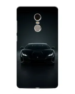 Чехол для Xiaomi Redmi Note 4 с картинкой «Черный Lamborghini Aventador» Чехол для Xiaomi Redmi Note 4 с картинкой «Черный Lamborghini Aventador»