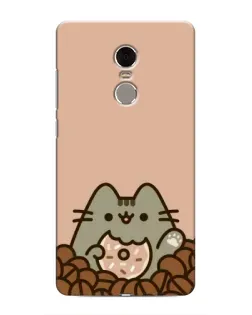 Чехол для Xiaomi Redmi Note 4 с картинкой «Кофейный Пушин» Чехол для Xiaomi Redmi Note 4 с картинкой «Кофейный Пушин»