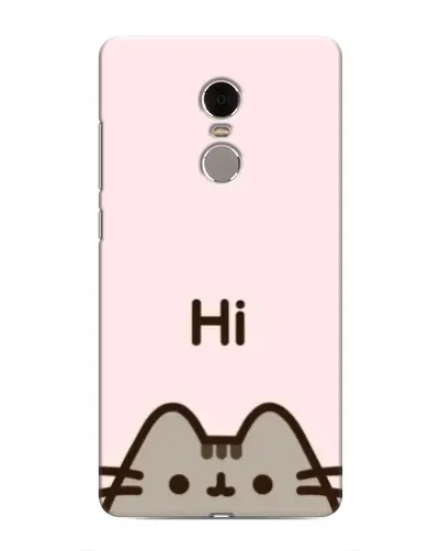 Чохол для Xiaomi Redmi Note 4 з картинкою «Пушин каже Hi» Чохол для Xiaomi Redmi Note 4 з картинкою «Пушин каже Hi»