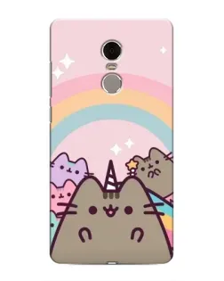 Чехол для Xiaomi Redmi Note 4 с картинкой «Единорог Pusheen» Чехол для Xiaomi Redmi Note 4 с картинкой «Единорог Pusheen»