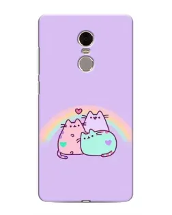 Чохол для Xiaomi Redmi Note 4 з картинкою «Веселкові Пушини»