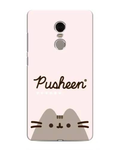 Чохол для Xiaomi Redmi Note 4 з картинкою «Pusheen логотип» Чохол для Xiaomi Redmi Note 4 з картинкою «Pusheen логотип»