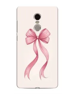 Чохол для Xiaomi Redmi Note 4 з картинкою «Рожевий бант»