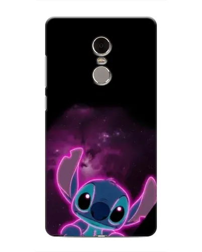 Чехол для Xiaomi Redmi Note 4 с картинкой «Неоновый Stitch»