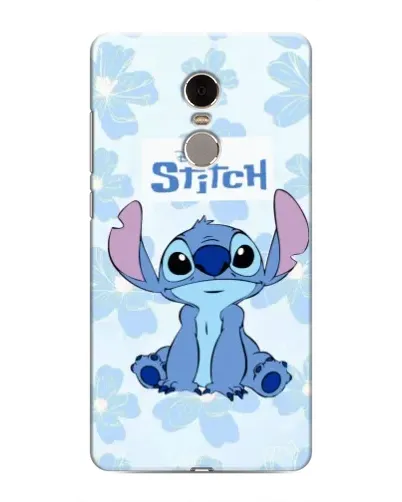 Чехол для Xiaomi Redmi Note 4 с картинкой «Stitch среди цветов»