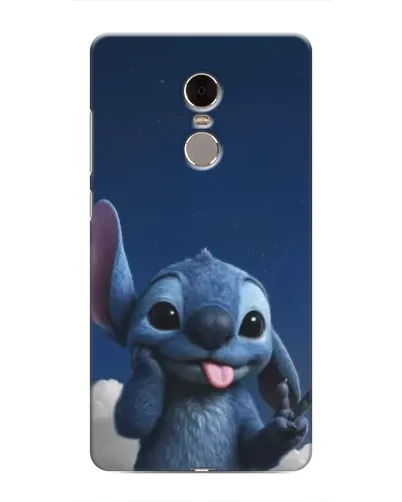 Чехол для Xiaomi Redmi Note 4 с картинкой «Стич в облаках»