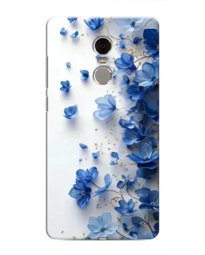 Чехол для Xiaomi Redmi Note 4 с картинкой «Голубой цветочный каскад» Чехол для Xiaomi Redmi Note 4 с картинкой «Голубой цветочный каскад»