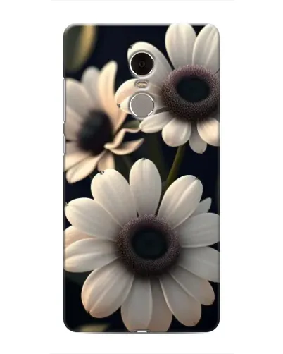 Чехол для Xiaomi Redmi Note 4 с картинкой «Белые маргаритки макро» Чехол для Xiaomi Redmi Note 4 с картинкой «Белые маргаритки макро»