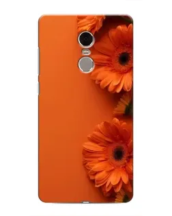 Чехол для Xiaomi Redmi Note 4 с картинкой «Оранжевые герберы» Чехол для Xiaomi Redmi Note 4 с картинкой «Оранжевые герберы»