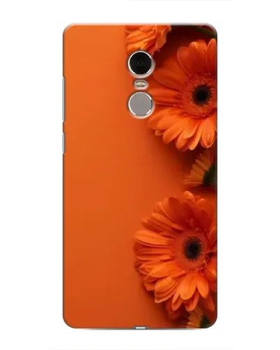 Чехол для Xiaomi Redmi Note 4 с картинкой «Оранжевые герберы» Чехол для Xiaomi Redmi Note 4 с картинкой «Оранжевые герберы»