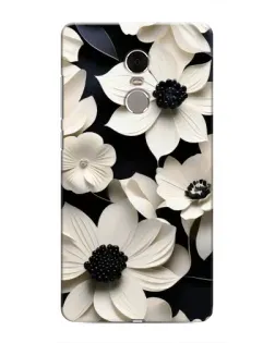 Чехол для Xiaomi Redmi Note 4 с картинкой «Объемные белые цветы» Чехол для Xiaomi Redmi Note 4 с картинкой «Объемные белые цветы»